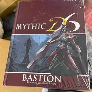 Mythic D6 Afrocentric Sword and Sorcery Game - Maroon